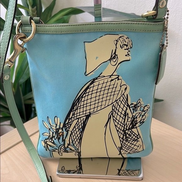 Bonnie Cashin Canvas Crossbody Bag 42605